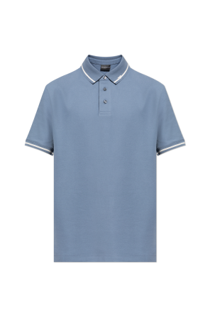Versace Polo with logo | Men's Clothing | Vitkac